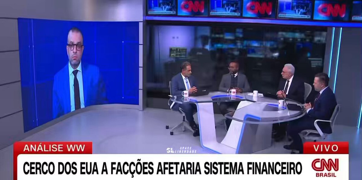 🚨URGENTE - Jornalista da CNN diz que os EUA combatem o terrorismo com força militar e afirma que isso é uma das possibilidades contra o PCC e CV