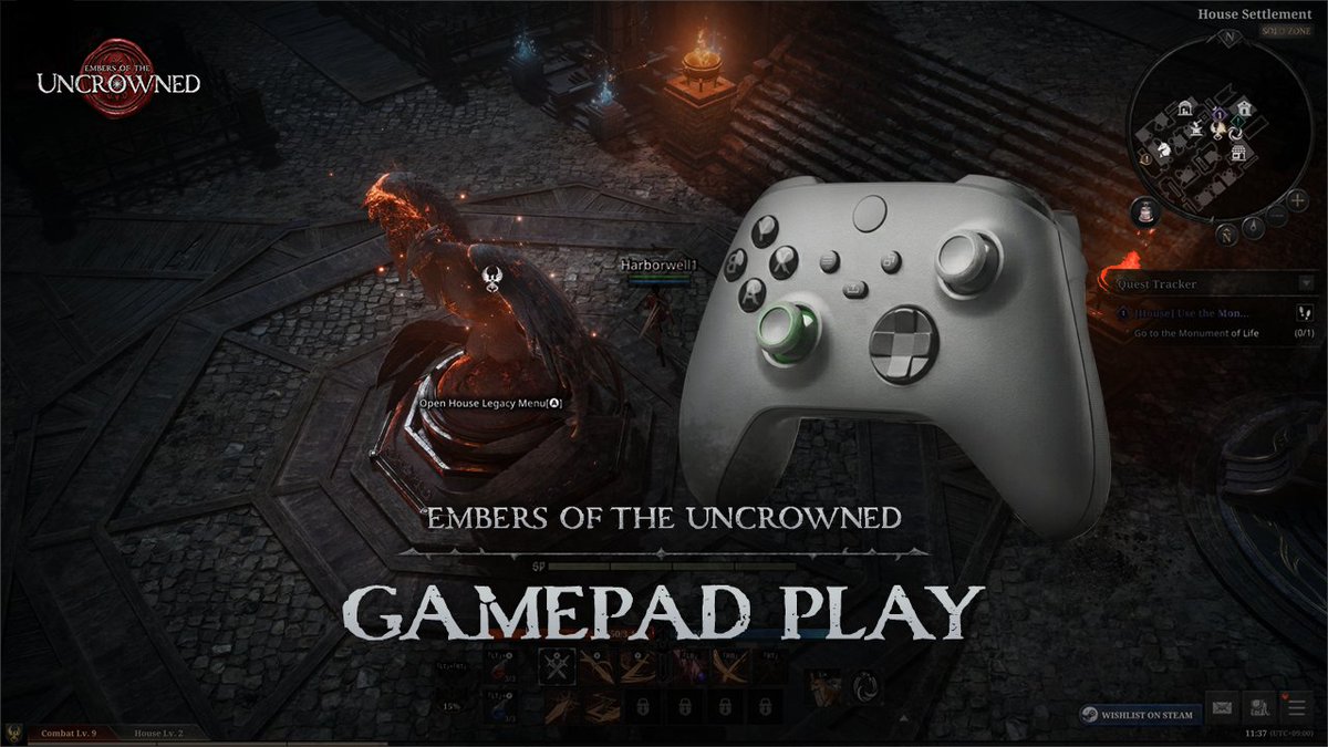 All footage captured using a controller. Play it for yourself at Steam Next Fest on June 15.