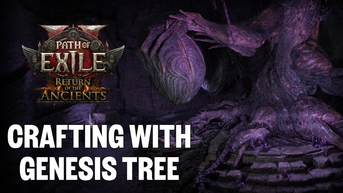🌳 The Genesis Tree is your key to crafting powerful items, currencies, and build-defining upgrades in Path of Exile 2: Return of the Ancients. Learn more at