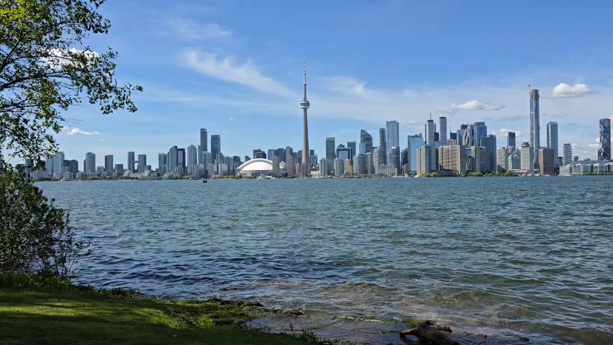 The view and sounds from the Toronto Islands this afternoon as Doug Ford's Conservatives voted to cut Torontonians out of decision-making about the future of this public space (Doug didn't even show up to vote.) #onpoli