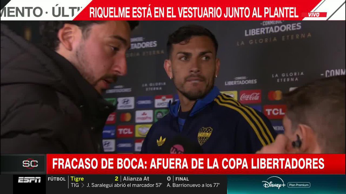 🗣️LEANDRO PAREDES: "NO ESTUVIMOS A LA ALTURA".