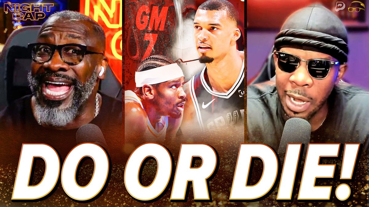 Wemby DOMINATES Game 6 while SGA was a no show...It's do or die time now to see who goes to the NBA Finals 👀 shannon sharpe | Chad Johnson | isojoe | #Nightcap