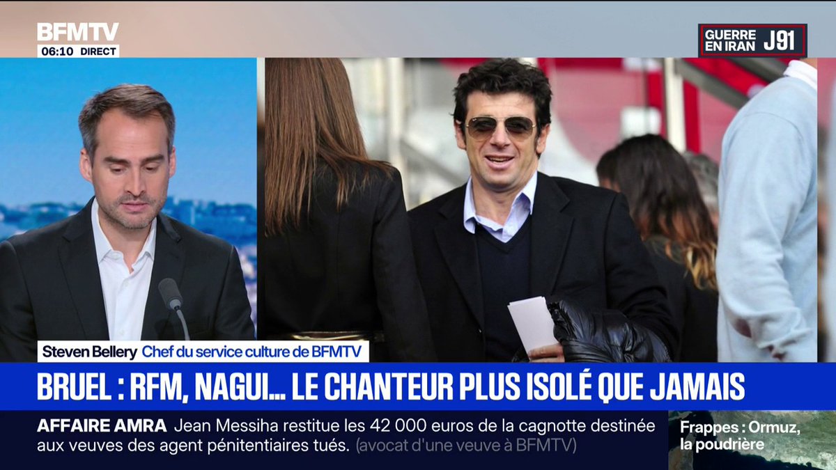Affaire Patrick Bruel: RFM retire les chansons du chanteur, Nagui les suspend de "N'oubliez pas les paroles"