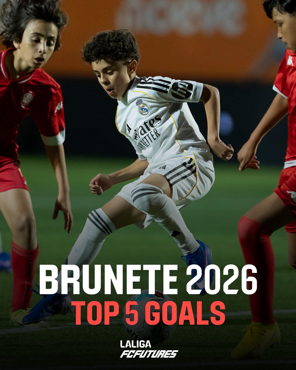 Auténticas obras de arte. 🪄 ¡Estos fueron los 5 MEJORES GOLES del Mundial de LALIGAFCFUTURES de Brunete!
