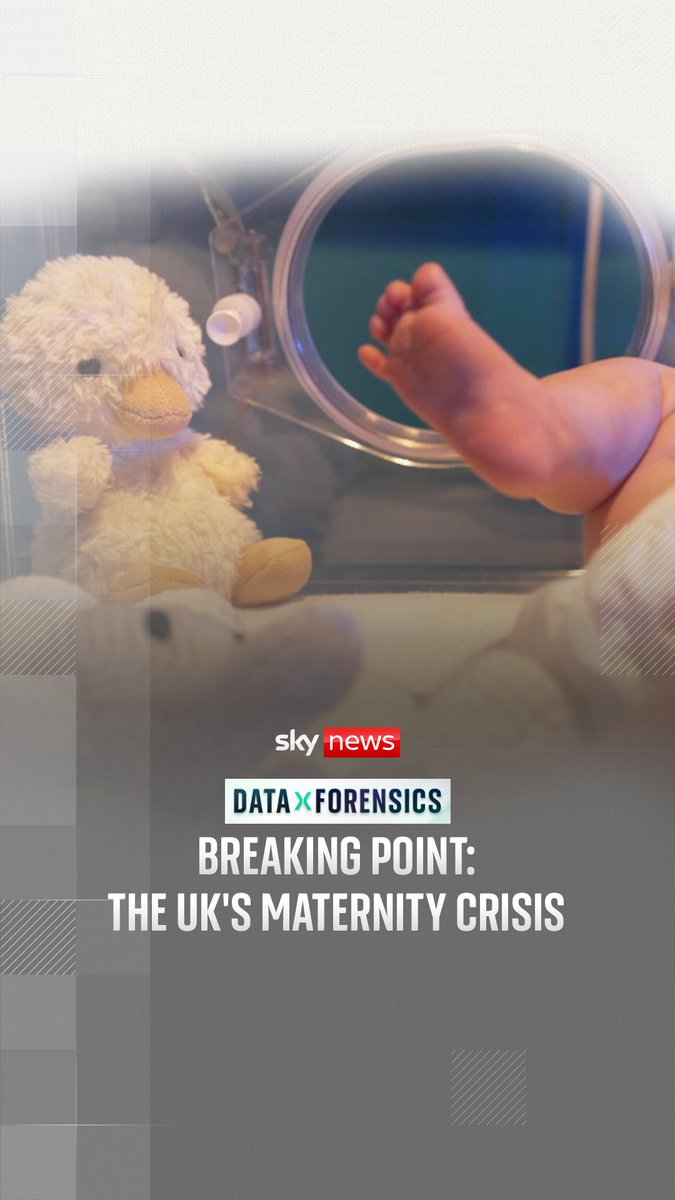 A major new investigation by the Sky News Data & Forensics team combines social media analysis, NHS data, and first-hand testimony to expose what it's really like to give birth in the UK today. Watch the full film on our YouTube channel: