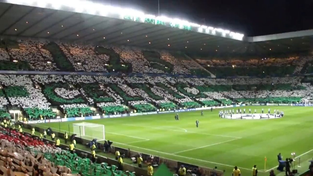 Morning all, Celtic Park has seen quite a few tifos over the years but that night when Barcelona were our guests in 2012 lives long in the memory. Celtic Tito Vilanova said: “I have been lucky in my career to have been to many grounds, but I have never seen anything like it. .”