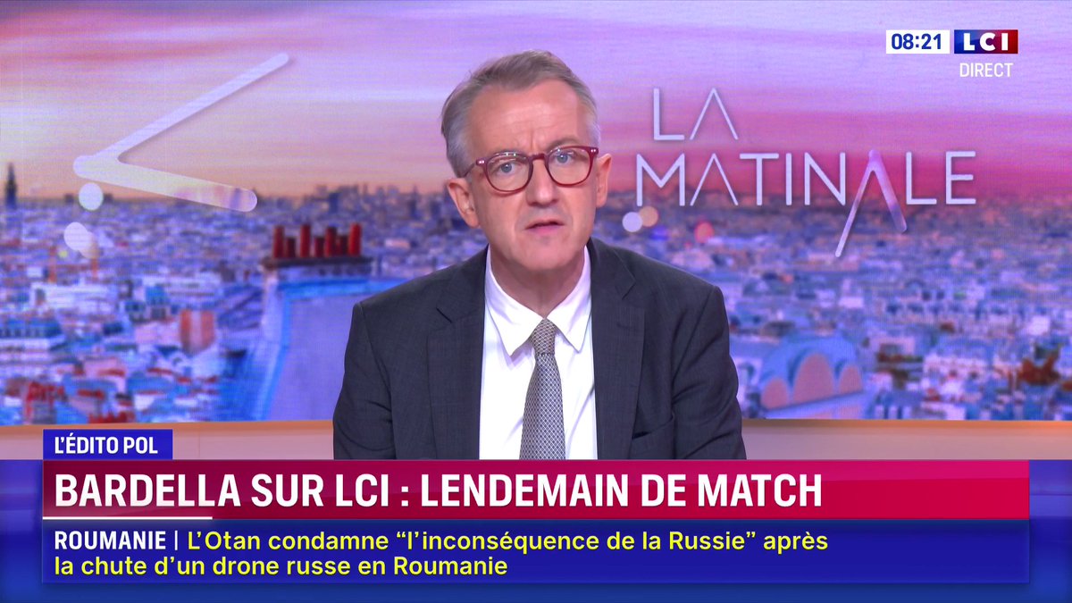 Jordan Bardella sur LCI : "C'est le bon élève qui maitrise ses fiches" 📺 Le décryptage de Christophe Barbier du "Grand Entretien" de Jordan Bardella face à Darius Rochebin