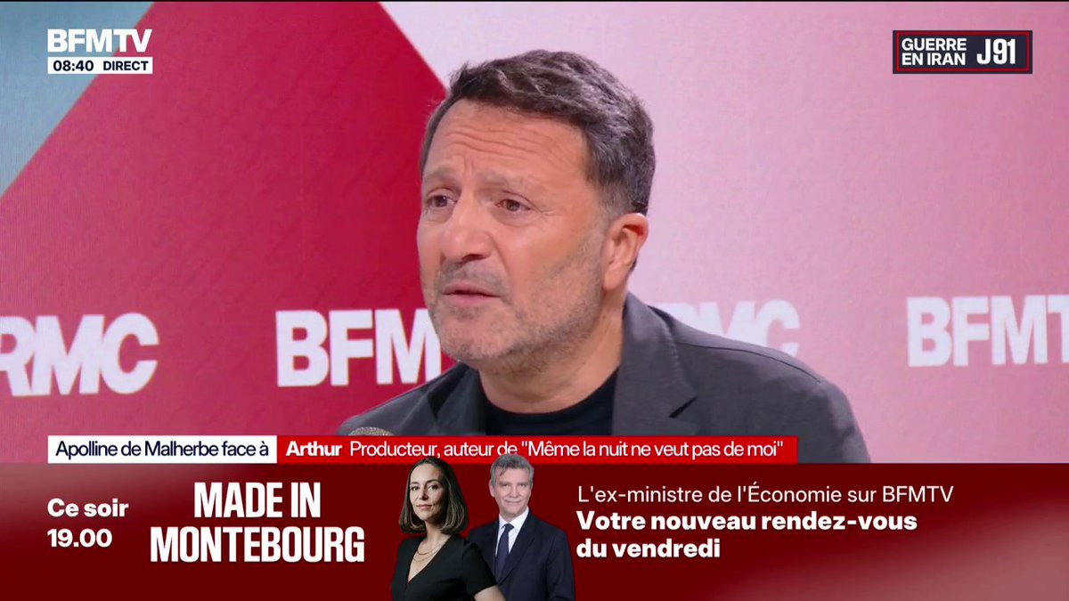 "Il y a beaucoup de comédiens juifs qui n'ont pas de travail aujourd'hui", déclare Arthur