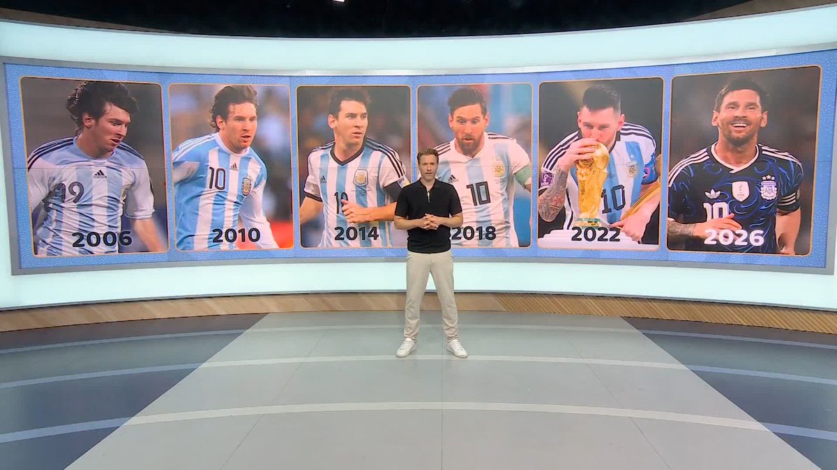 Lionel Messi will play in his sixth World Cup after being confirmed in Argentina's squad despite injury concerns. Chelsea's Alejandro Garnacho and Aston Villa's Emi Buendía miss out ❌