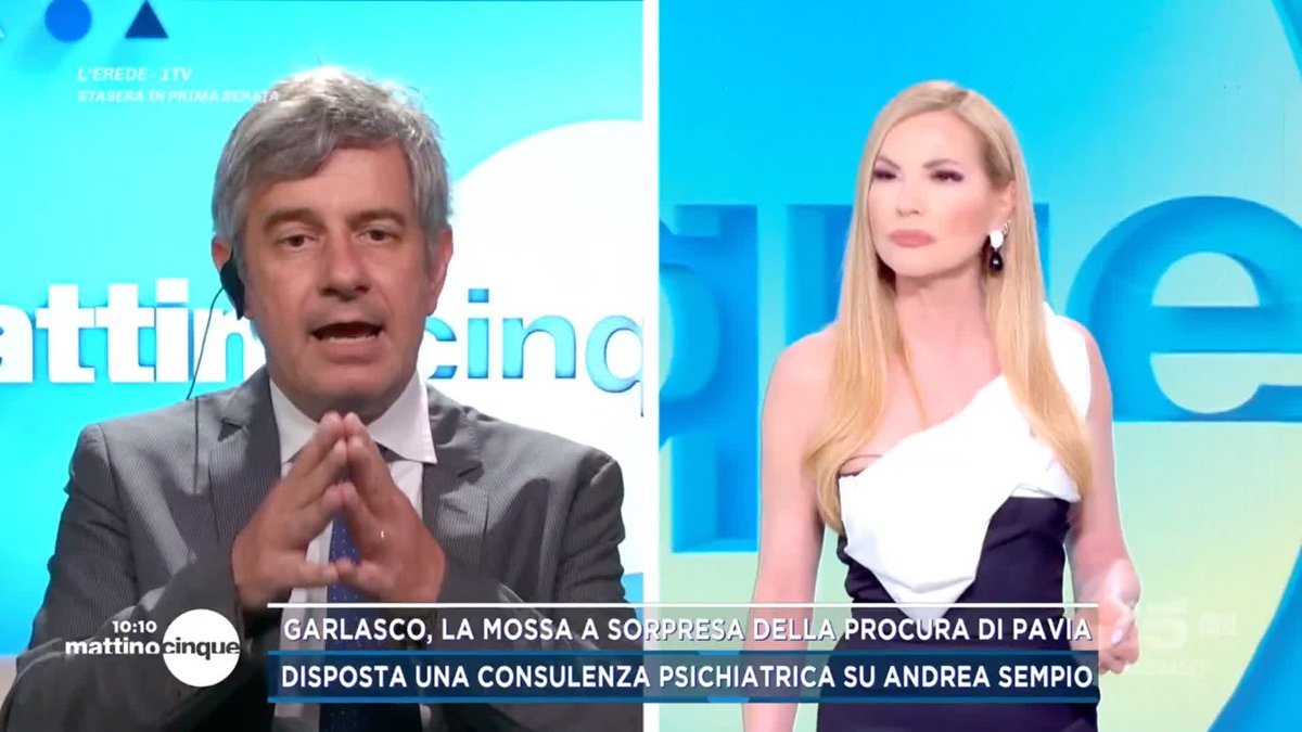 #Garlasco, Stefano Zurlo sulla consulenza psichiatrica a Sempio: "Perché non hanno chiesto la custodia cautelare?" #Mattino5 è in diretta su #Canale5 e in streaming su Mediaset Infinity