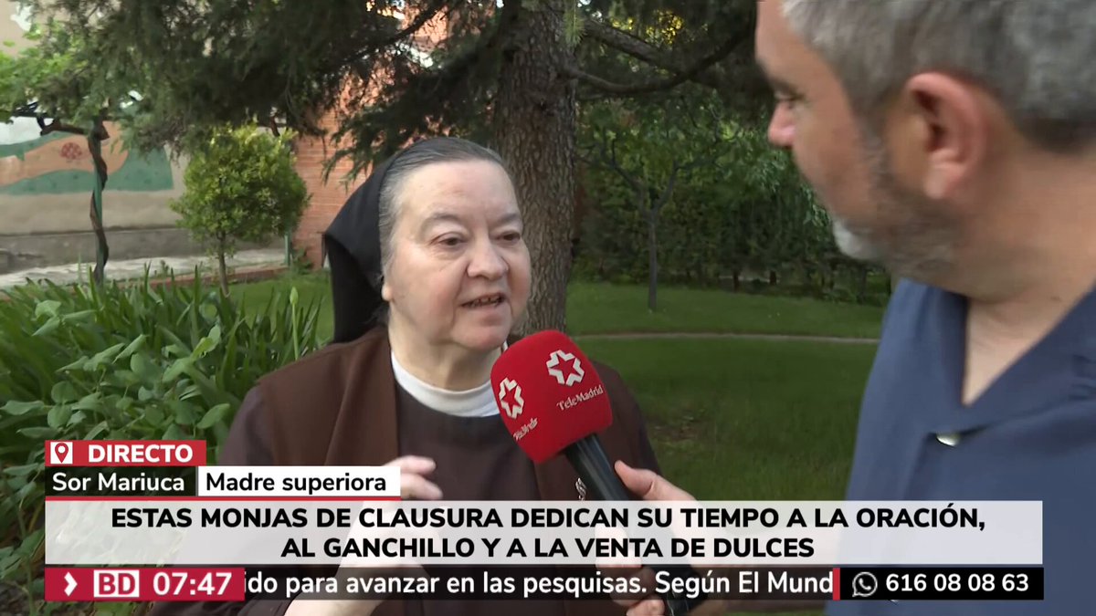 Las monjas de clausura de distintos conventos y órdenes de la Comunidad de Madrid realizarán una ofrenda floral en la Catedral de la Almudena el próximo 8 de junio con motivo de la visita del Papa.