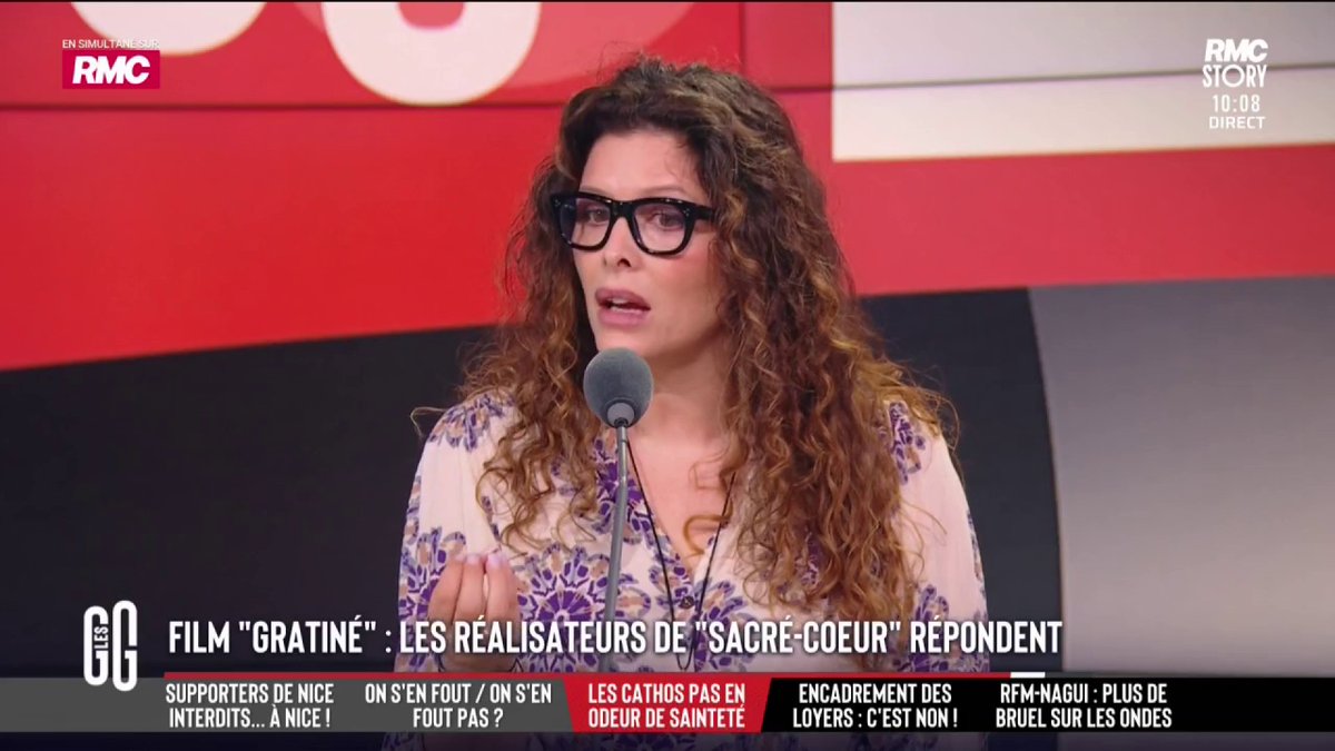 🔴 Tribune anti-Bolloré 🗣️ Sabrina Gunnell, réalisatrice, voit son film "Sacré-Cœur" au cœur de la discorde: "C’est peut-être ça qui a cristallisé leur soi-disant inquiétude." #GGRMC