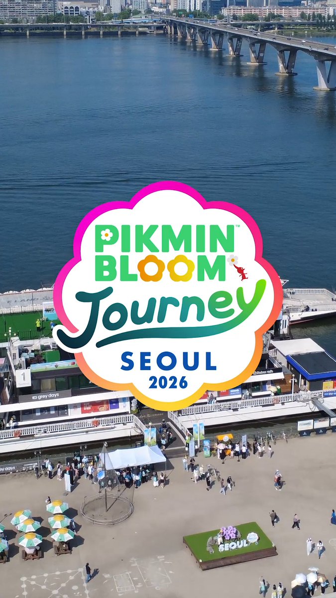 5/23(토)~5/24(일)에 개최된 “Pikmin Bloom Journey 2026 : 서울”🌼 화창한 서울의 날씨 속에서 진행된 2일간, 피크민 선바이저를 쓴 참가자들로 여의도가 물들었던 즐겁고 특별한 시간이었습니다👣✨ 함께 걷고 도시 곳곳에 꽃을 심으며 서울에서의 특별한 추억 만들기에 함께해 주셔서 감사합니다🌷 현장의 생생하고 행복했던 순간들을 영상으로 다시 만나보세요🎥✨ #PikminBloomJourney2026서울