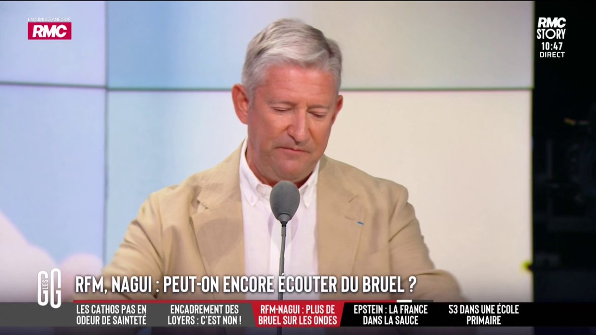 🔴 Patrick Bruel accusé de violences sexuelles: des émissions ne diffuseront plus ses chansons 🗣️ L’avis de Emmanuel de Villiers: "Continuer ses spectacles, ce n’est pas jouable. Mais le déprogrammer, c’est quand même une trahison. L’artiste demeure." #GGRMC