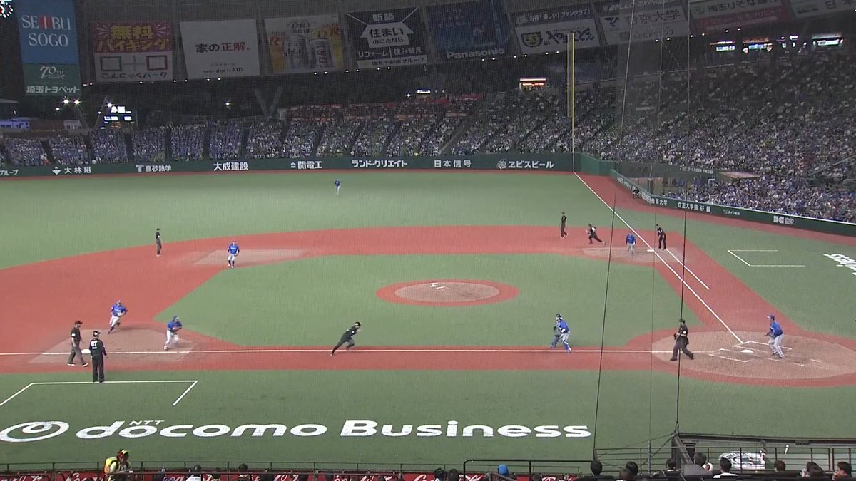 桑原将志 選手の走塁の粘りも生きた✨ 埼玉西武 古賀悠斗 選手がタイムリーヒットを放ち、追加点をあげる‼ 👇日本生命セ・パ交流戦見るならパテレ！