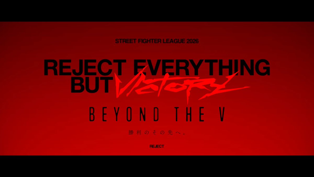 STREET FIGHTER LEAGUE: 2026 📺May 30 Sat. 19:00~ #STREETFIGHTER #SF6 #SFリーグ