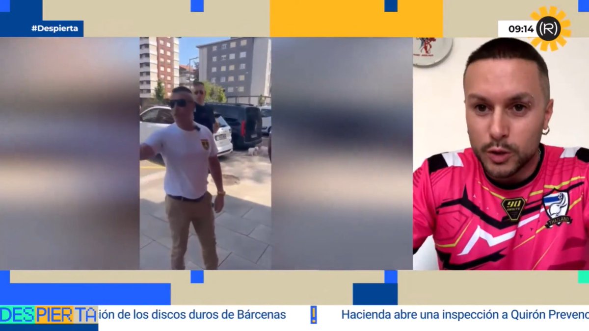 Escuchad esto de Álex Plana 🔻⚒️ sobre los neofascistas que fueron ayer expulsados de Euskal Herria. Una panda de delincuentes. Eskerrik asko Euskal Herriko Etxebizitza Sindikatu Sozialista. Gora Euskal Herria antifaxista ✊