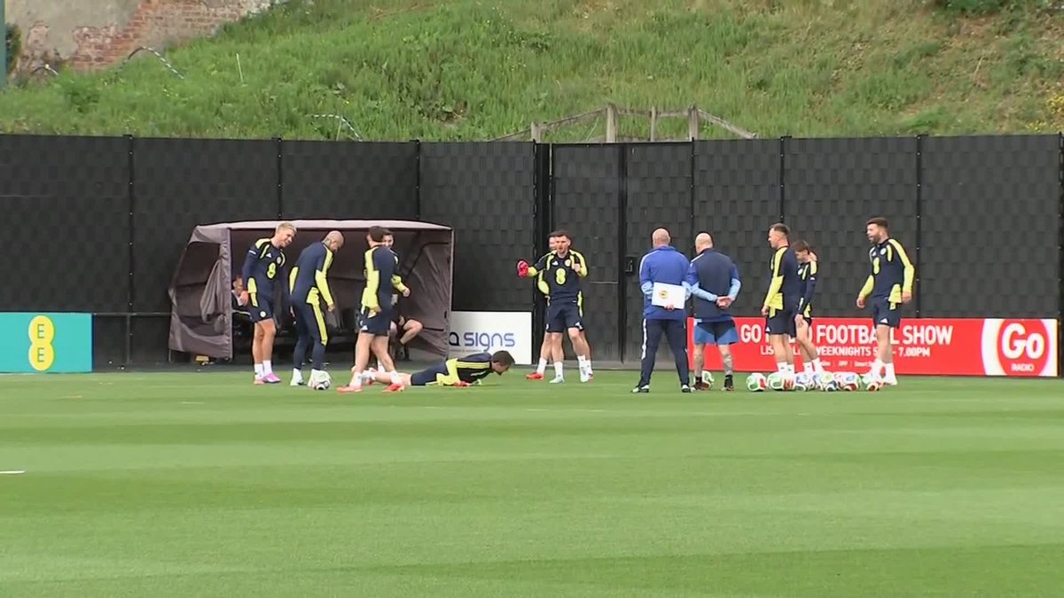 🏴󠁧󠁢󠁳󠁣󠁴󠁿 Scotland are training on home soil for the final time before heading off to the United States for their first appearance at a World Cup since 1998 🏆