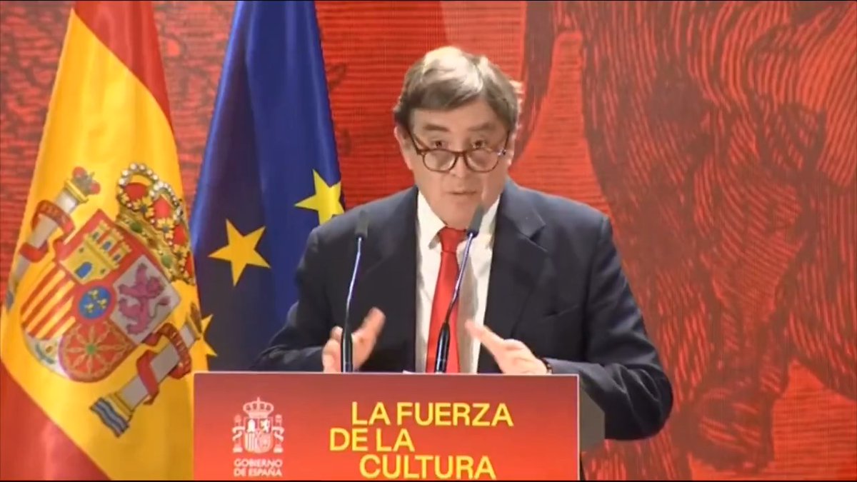 #EnDirecto | Luis García Montero, director del Instituto Cervantes: "Hay una élite millonaria que está utilizando a sus títeres para manchar la imagen de España"