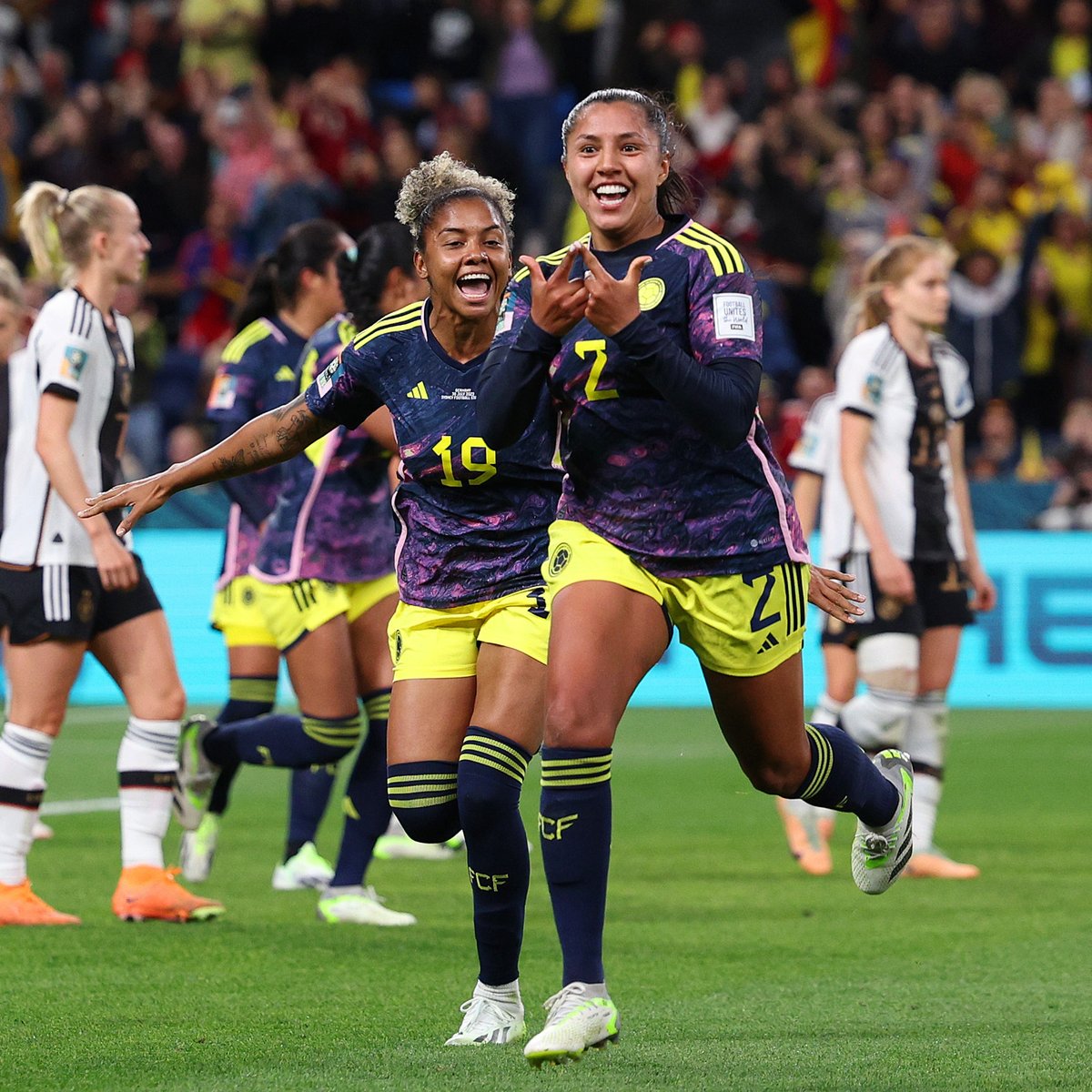 A thrilling #FIFAWWC 2023 clash! 🤩