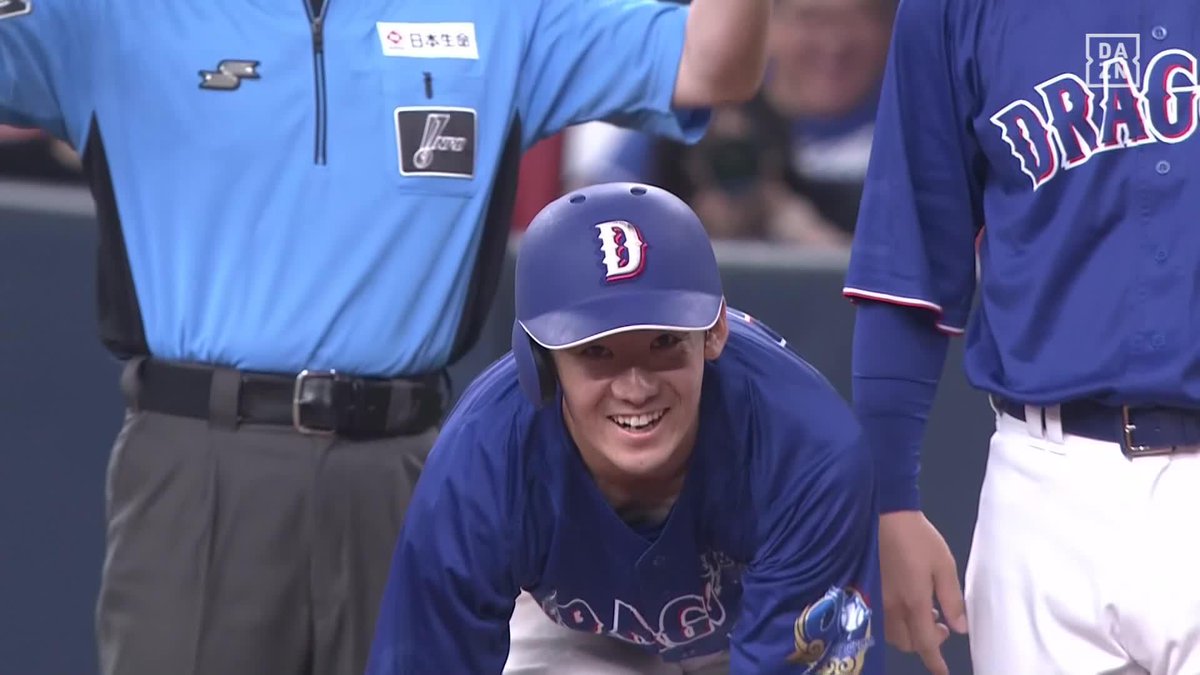 ㊗️プロ初安打㊗️ プロ入り3年25打席目 尾田剛樹 しぶとくライト前へ ⚾️オリックス×中日 #dragons #だったらDAZN