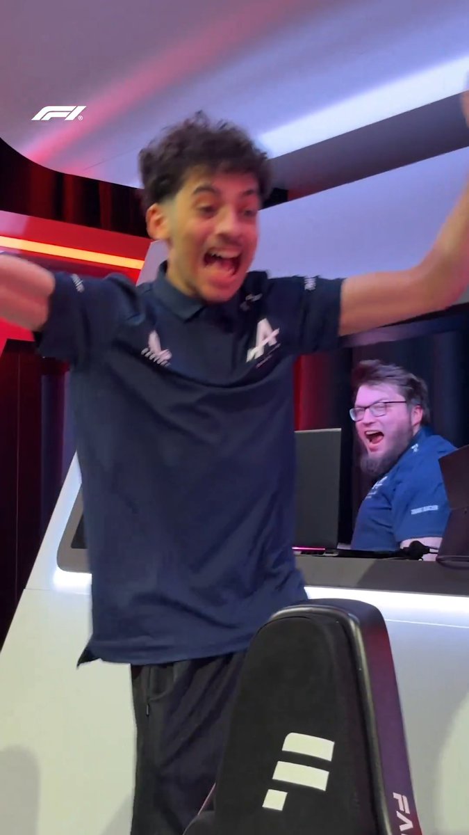 Wait for it... 👀 This is the moment Otis Lawrence was crowned 2026 F1 Sim Racing Champion! 👏🙌 #F1 #F1Esports