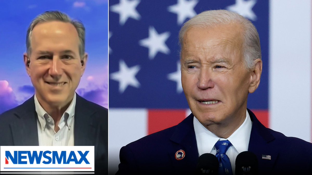 “It's going to continue to be an issue of trust, [and] the Democrats are going to have a hard time getting across that hurdle.” — Rick Santorum said Democrats are still reeling from the way Joe Biden’s presidency ended Sharla McBride @Marc_Lotter