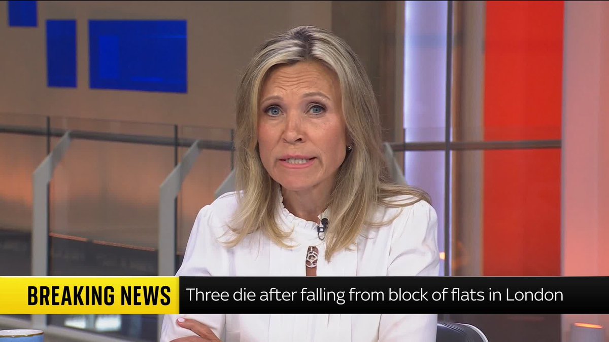 BREAKING: Man, woman, and child die after fall from high-rise block of flats in south London 📺 Sky 501, Virgin 602, Freeview 233 and YouTube