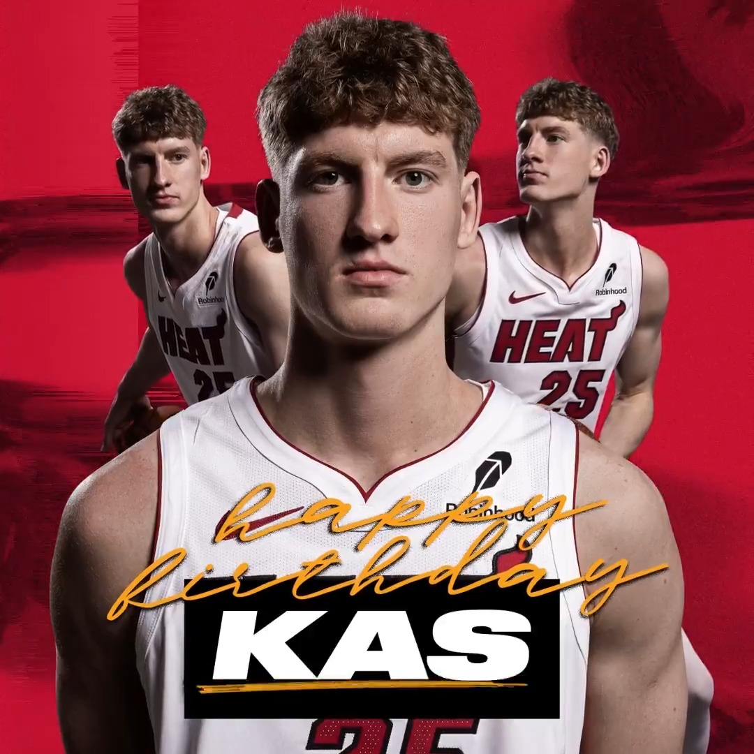Rookie season in the books, birthday on deck. HBD Kasparas Jakuฤionis! ๐