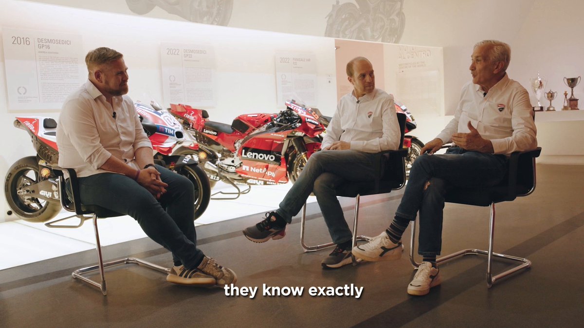 From the first electronic systems to today’s AI-powered MotoGP™🏁 strategies. Davide Tardozzi explains how innovation, data, and technology helped shape @DucatiCorse's winning evolution with Lenovo. 🎥 with The Race MotoGP