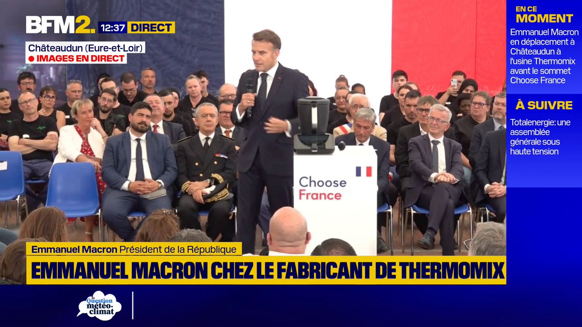 Emmanuel Macron: "J'en ai moi assez du défaitisme qu'on entend sur la France et sur l'Europe. C'est une folie ! Si nous n'avons pas confiance en nous-mêmes, qui aura confiance en nous ?" #BFM2
