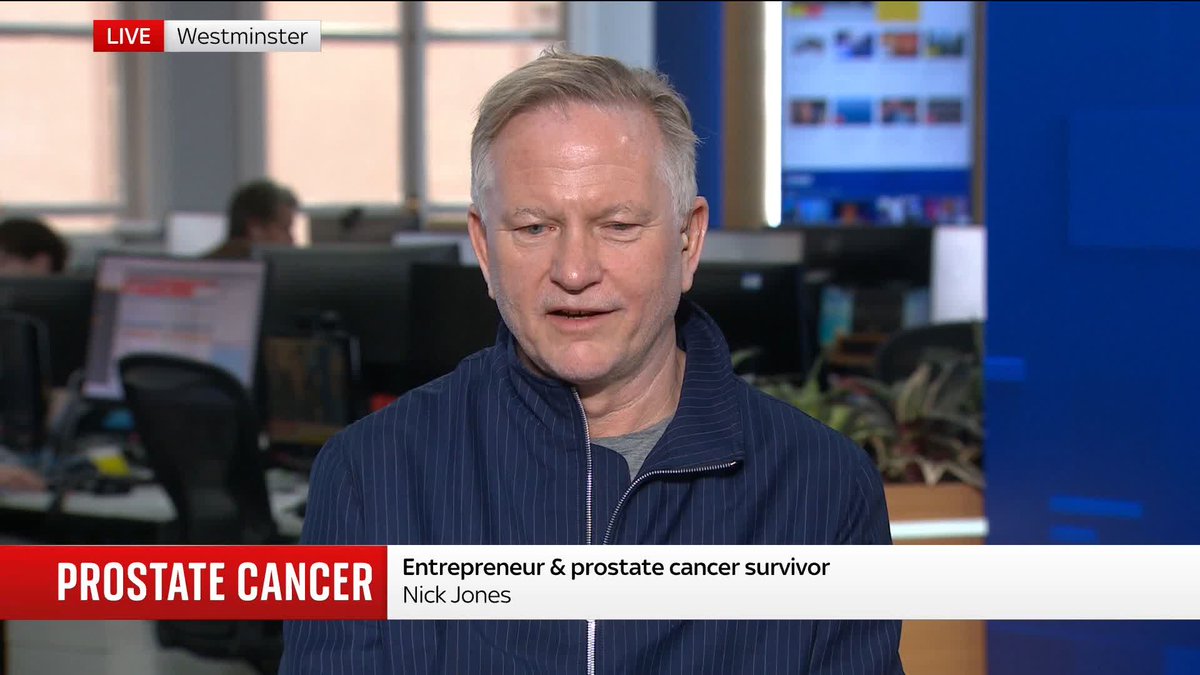 Soho House founder and prostate cancer survivor Nick Jones tells Manish Bhasin he's "very upset" that men will not be offered routine prostate cancer screening. Experts at the UK's National Screening Committee concluded that the risks outweigh the benefits. 📺 Sky 501