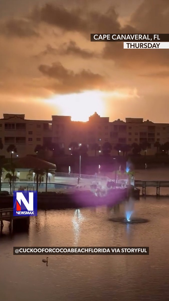 MASSIVE FIREBALL: A Blue Origin rocket erupted in a fiery explosion on the launch pad during a “hotfire test” Thursday at Cape Canaveral, sending flames and smoke into the night sky. “All personnel have been accounted for. We will provide updates as we learn more,” Blue Origin said on X.