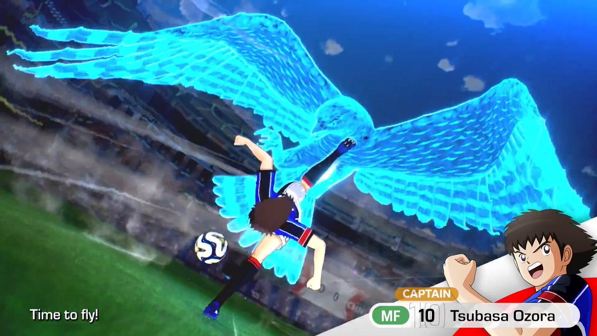 Time to fly with Japan's Youth Team!🪽 The first team is now out on the pitch...21 more are warming up👀 Pre-order CAPTAIN TSUBASA 2: WORLD FIGHTERS now: #CaptainTsubasa #WorldFighters