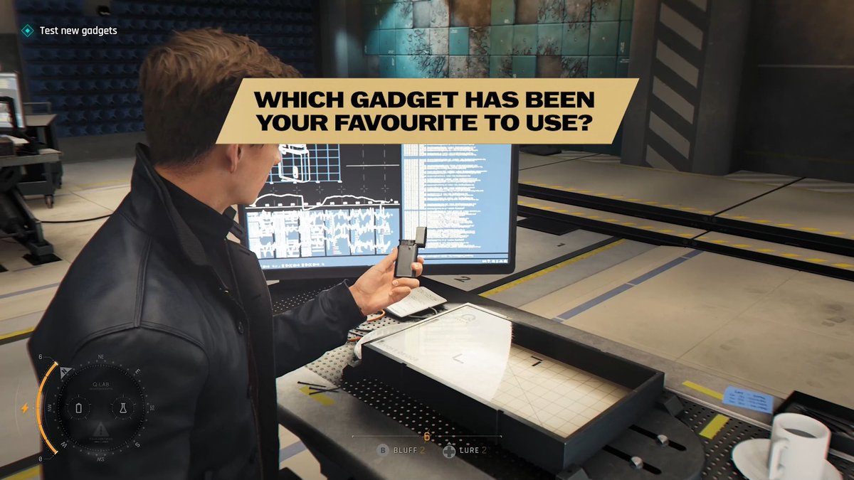 Bond uses gadgets to navigate tricky environments and create openings to complete the mission. Which gadget has been your favourite to use? #007FirstLight #EarnTheNumber