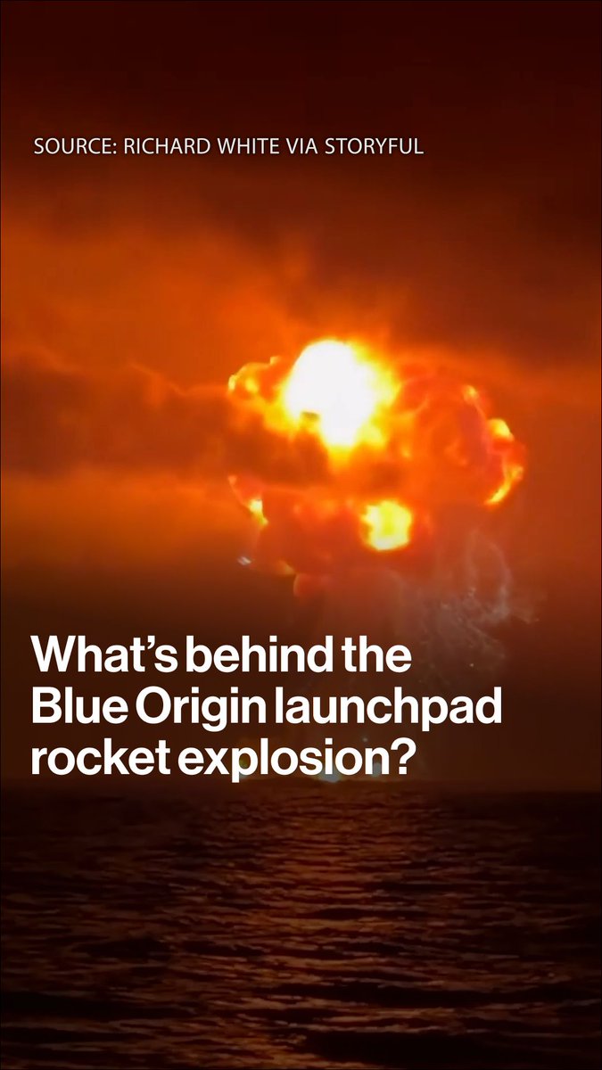 Blue Origin’s New Glenn rocket exploded in a massive fireball while undergoing a test on a launchpad Thursday. Peter Elstrom explains what that means for the Bezos-backed company and its race with SpaceX