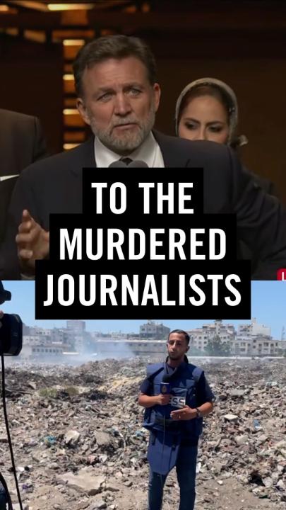 Everyone should watch this speech. "The irony of accepting an award for covering a genocide in the very country that enables that genocide should not be lost." AJ Faultlines documentary, Kids Under Fire, won "Outstanding War or Violence Conflict Coverage" at the 2026 News #Emmys in New York City yesterday. Josh Rushing dedicated the award to journalists killed by Israeli forces.