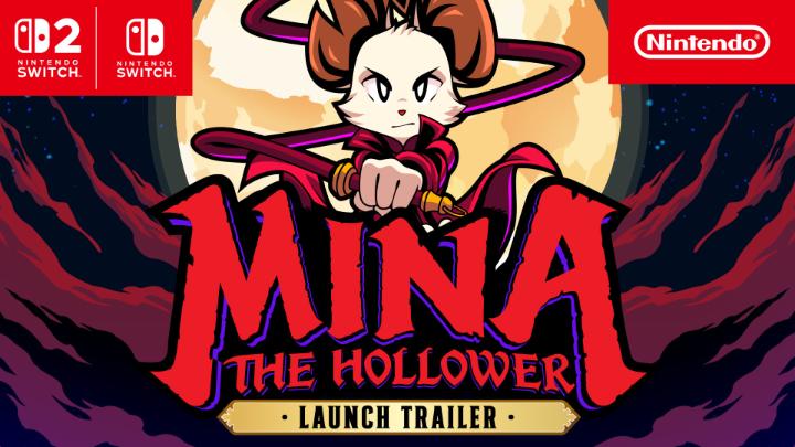 In a brand-new action-adventure from the developers of Shovel Knight, a renowned Hollower is called on a desperate mission to rescue a cursed island. Play Mina the Hollower starting today on Nintendo Switch 2 and Nintendo Switch: