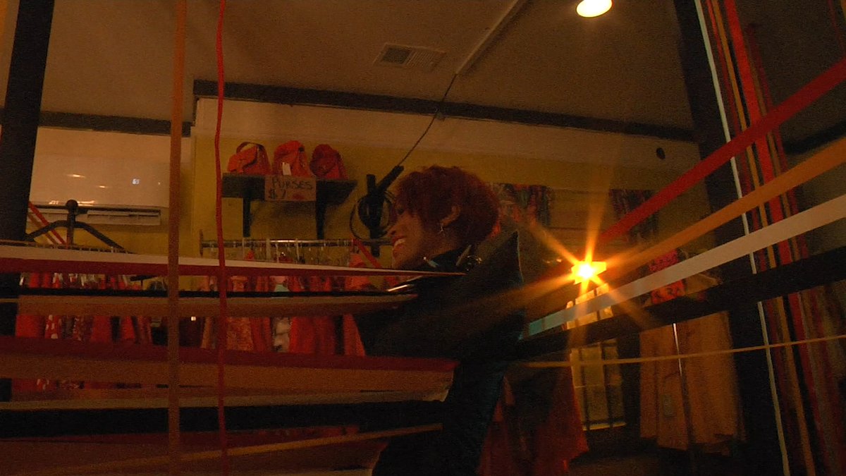 Behind the scenes look at the practical and handmade sets in Boots Riley's ‘I LOVE BOOSTERS.’ Now playing in theaters.