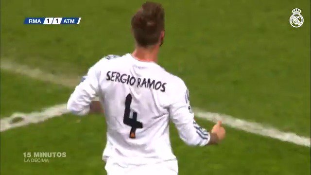 Nunca iba a decir esto pero… GOOOOOOOOL DE SERGIO RAMOS, EL ATLETICO DE MADRID SE QUEDA SIN CHAMPIONS LEAGUE PARA TODA LA VIDA
