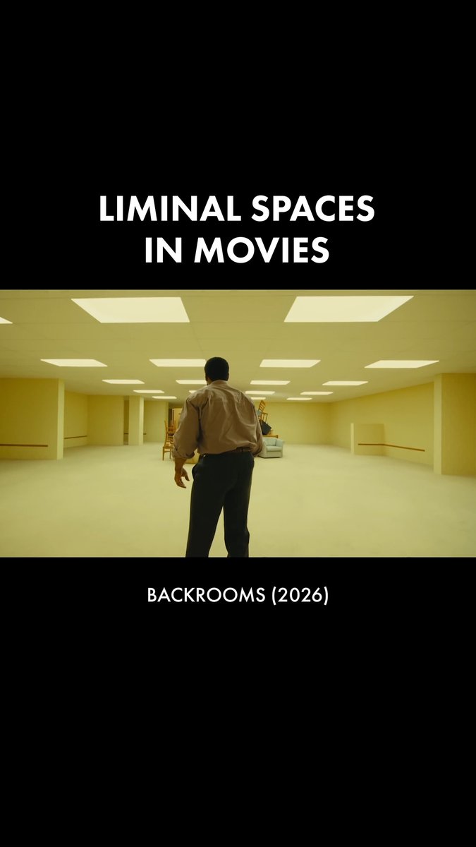 welcome to the backrooms of cinema: places that feel familiar, empty, and just slightly wrong.