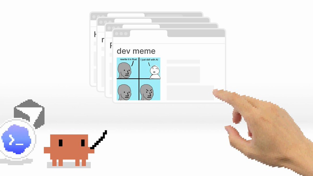 Browsers were never built for agents. Those Chrome-bridging solutions, windows flying everywhere, login states breaking at random. Not bugs. Just bridge limits. Same task. 20% to 245% faster. Not magic. ego lite is rebuilt from the kernel up. Your AI agents, Claude Code, Codex, OpenClaw and more, inherit your login state directly, run in fully isolated spaces in the background, never touching your tabs. What they get isn't a handful of CLI commands, but complete JS functions: complex multi-step operations, written once, executed once. Not "run two commands, stare at output, run two more" on repeat. Your browser, Your agent. Together, for the first time.