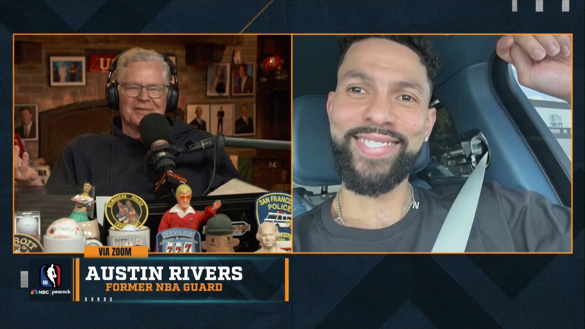 "We all know what I said was the truth, because that's the reality of the situation... he should be smiling and be happy that he's had such a great career, and that he's done great things for the game of basketball..." – Austin Rivers on Draymond Green