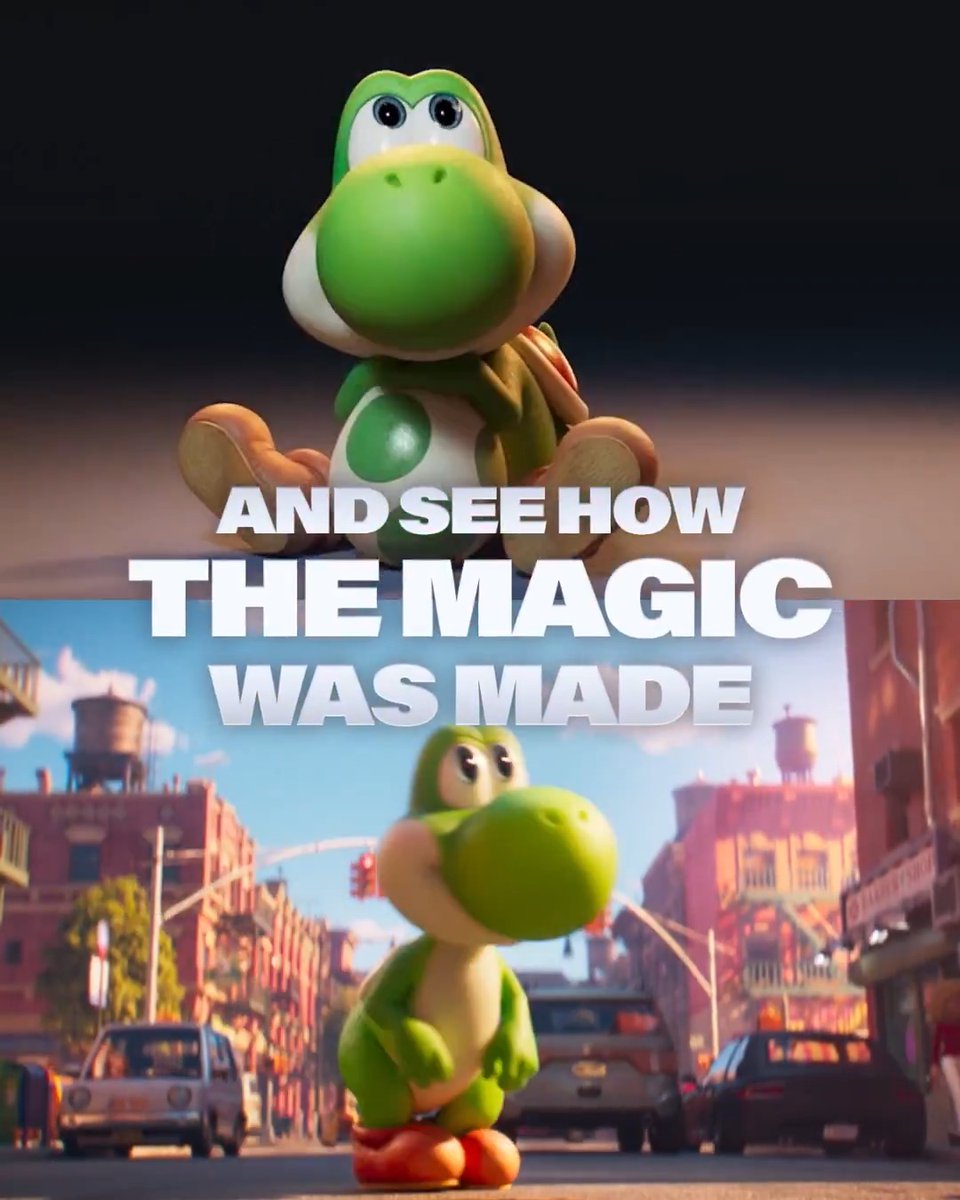 Watch at Home and see how your favorite characters came to life. The Super Mario Galaxy Movie is now available with bonus features, behind the scenes clips and more