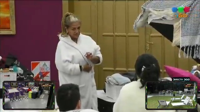La Bomba confirma que se va a ir y les encarga a Tatiluna y Hanssen que se ocupen de sus cosas cuando se vaya. #GranHermano #GranHermanoAr