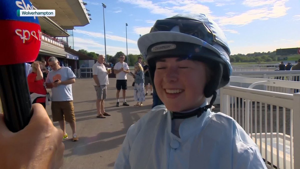 "I'm delighted!" 😁 Vanessa Binnie Ryle has a lovely chat with Grace Littmoden, discussing riding winners for her Dad and a recent trip to Australia...