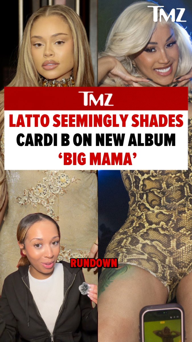😬 Latto seems to shade Cardi B on her new album.
