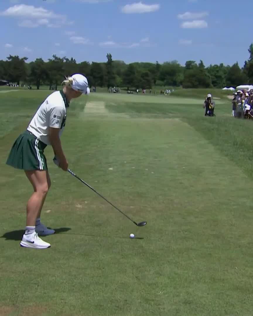 Charley Hull is kicking off her round right now 💪 Watch the action live on Golf Channel