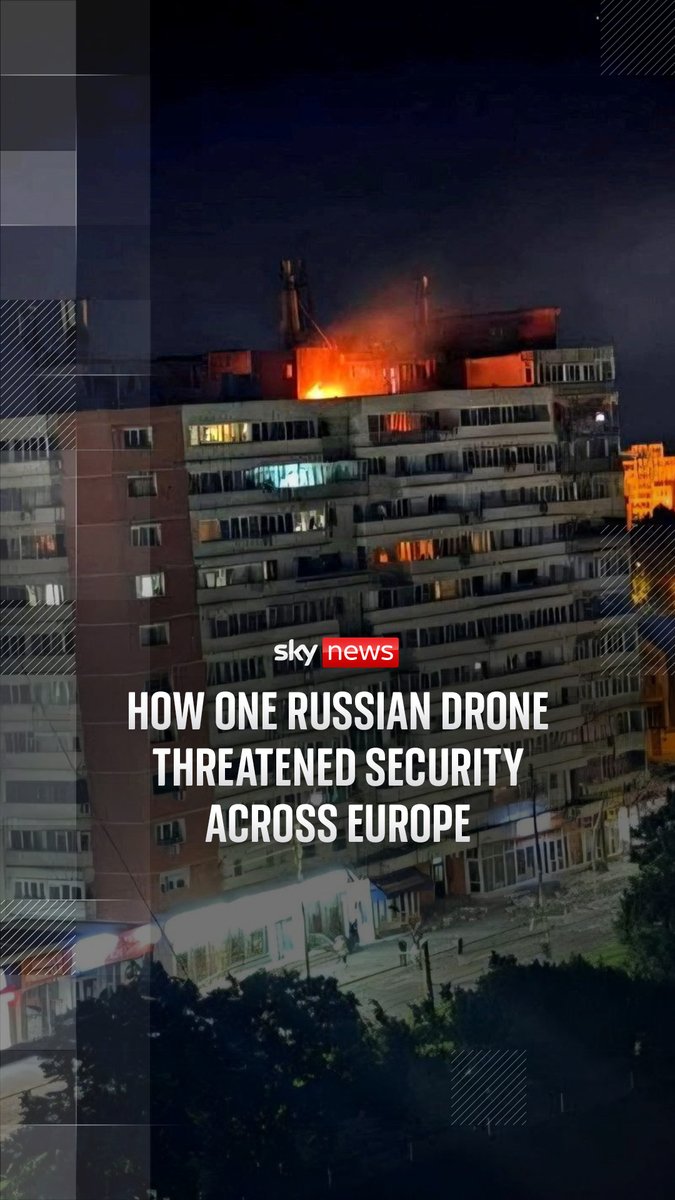 Romania says a Russian drone has hit a block of flats in the country, which it calls a "grave escalation". Sky's Deborah Haynes explains what this incident could mean for NATO, as the war in Ukraine threatens to escalate. 🔗