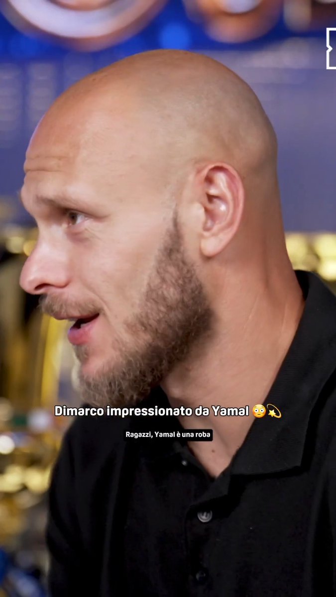 Anche Dimarco è rimasto impressionato 😳 Lamine Yamal è 𝒂𝒍𝒍𝒖𝒄𝒊𝒏𝒂𝒏𝒕𝒆 ✨ 𝙑𝙞𝙣𝙘𝙚𝙧𝙚 𝙣𝙤𝙣 𝙨𝙩𝙖𝙣𝙘𝙖, l'intervista a Federico Dimarco è disponibile sull'app di #DAZN